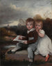 De kinderen Bowden - John Hoppner — weergave van het kunstwerk