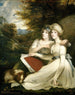 De zussen Frankland - John Hoppner — weergave van het kunstwerk