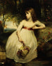 De kleine tuinier - John Hoppner — weergave van het kunstwerk