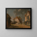 Een scène uit De dienstmeid van de molen - John Inigo Richards — ingelijst kunstwerk aan de muur