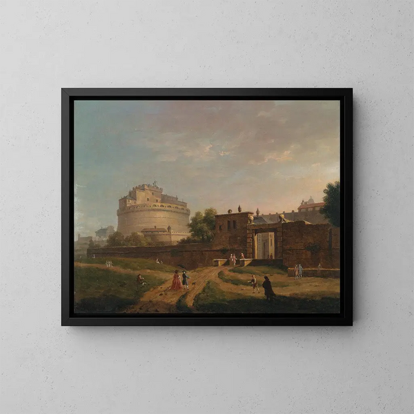 Château Saint-Ange, Rome - John Inigo Richards — ingelijst kunstwerk aan de muur