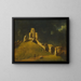 Kasteel van Corfe, Dorset - John Inigo Richards — ingelijst kunstwerk aan de muur