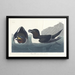 Kleine Pinguïn - John James Audubon — ingelijst kunstwerk aan de muur