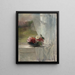 Bloemen op de vensterbank - John La Farge — ingelijst kunstwerk aan de muur