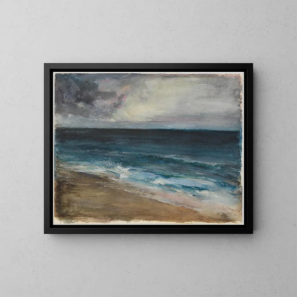 Zeilkunstdruk Marine - John La Farge — ingelijst kunstwerk aan de muur