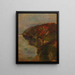 Studie van het effect van mist bij Brenton's Cove - John La Farge — ingelijst kunstwerk aan de muur