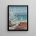 Surf à Gloucester - John Leslie Breck — ingelijst kunstwerk aan de muur