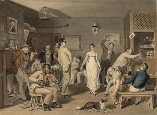John Lewis Krimmel - Barroom dancing.webp