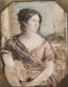 Vrouw onbekend - John Linnell — weergave van het kunstwerk