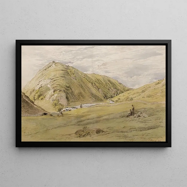John Linnell - Entrance To Dovedale From Ashbourne Derbyshire.webp
