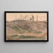 Figures sur une berge Kensington Gravel Pits - John Linnell — ingelijst kunstwerk aan de muur