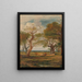 Landschap met figuren - John Linnell — ingelijst kunstwerk aan de muur