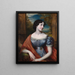 Mademoiselle Jane Puxley - John Linnell — ingelijst kunstwerk aan de muur