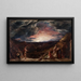 Noé, de vooravond van de zondvloed - John Linnell — ingelijst kunstwerk aan de muur