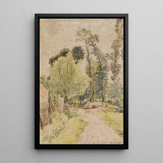 John Linnell - Study Of Trees At Bayswater London.webp