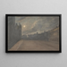 Broad Street, Oxford - John Malchair — ingelijst kunstwerk aan de muur
