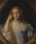 Portret van een dame - John Michael Wright — weergave van het kunstwerk