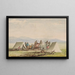 Wachten op de terugkeer van M. Tinkham - John Mix Stanley — ingelijst kunstwerk aan de muur