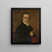 Samuel Hanson Cox 1793-1880 - John Paradise — ingelijst kunstwerk aan de muur