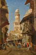 La khanqah de Baybars II au Caire - John Peter Kornbeck — weergave van het kunstwerk