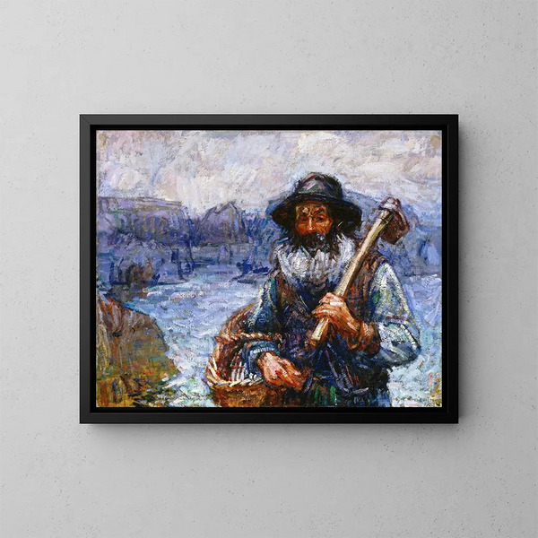 Mijn vriend Polite - John Peter Russell — ingelijst kunstwerk aan de muur