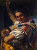 La fille orange - John Phillip — weergave van het kunstwerk