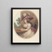 Anne Ward Morland Delia en stad - John Raphael Smith — ingelijst kunstwerk aan de muur