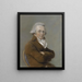Portret van Daniel Gardner - John Raphael Smith — ingelijst kunstwerk aan de muur
