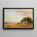 Maaiwerk nabij San José, Californië - John Ross Key — ingelijst kunstwerk aan de muur