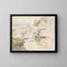 Een alpine vallei met de Matterhorn op de achtergrond - John Ruskin — ingelijst kunstwerk aan de muur