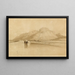Een kanaal in Normandië - John Sell Cotman — ingelijst kunstwerk aan de muur
