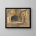 van de ingang van de kapel van Jezus, kathedraal van Norwich - John Sell Cotman — ingelijst kunstwerk aan de muur