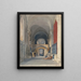van Norwich Kathedraal, interieur van de noordgang van het koor, uitzicht naar het oosten - John Sell Cotman — ingelijst kunstwerk aan de muur