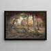 Rand van het bos - John Semon — ingelijst kunstwerk aan de muur