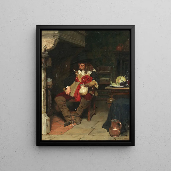 John Seymour Lucas - In his cups.webp