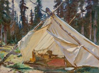 John Singer Sargent - A Tent in the Rockies.webp