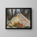 Een tent in de Rockies - John Singer Sargent — ingelijst kunstwerk aan de muur