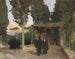 Een schaduwrijke weg in het Oosten - John Singer Sargent — weergave van het kunstwerk