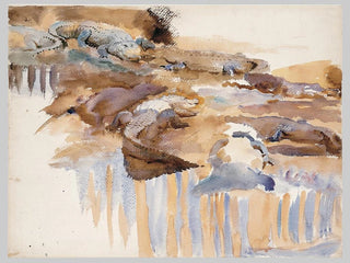 Alligators - John Singer Sargent — weergave van het kunstwerk