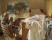 Een kunstenaar in zijn atelier - John Singer Sargent — weergave van het kunstwerk