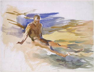 Badende in Florida - John Singer Sargent — weergave van het kunstwerk