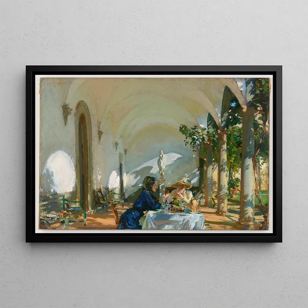 John Singer Sargent - Breakfast in the Loggia.webp