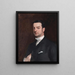 Cornelius Vanderbilt II - John Singer Sargent — ingelijst kunstwerk aan de muur