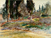 van de cipres op het Gardameer in San Vigilio - John Singer Sargent — weergave van het kunstwerk