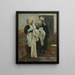 Egyptisch indigo teintkunst schilderij - John Singer Sargent — ingelijst kunstwerk aan de muur