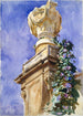 Tuin nabij Lucca - John Singer Sargent — weergave van het kunstwerk