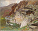 in de Simplon-vallei - John Singer Sargent — weergave van het kunstwerk