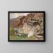 in de Simplon-vallei - John Singer Sargent — ingelijst kunstwerk aan de muur