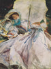 La Dame à l'ombrelle - John Singer Sargent — weergave van het kunstwerk