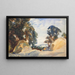 Landschap met bomen - John Singer Sargent — ingelijst kunstwerk aan de muur